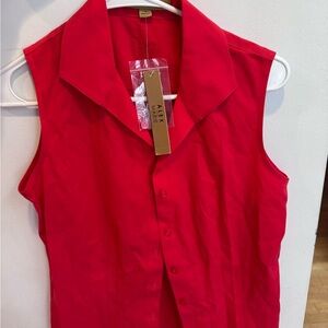 Alex Marie Bold Red Top